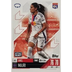 Topps Champions League EXTRA Match Attax 2024-2025 / 149 AMEL MAJRI