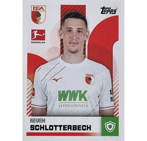 Topps Bundesliga Sticker Saison 2024/2025 / Sticker Nummer 015 Keven Schlotterbeck