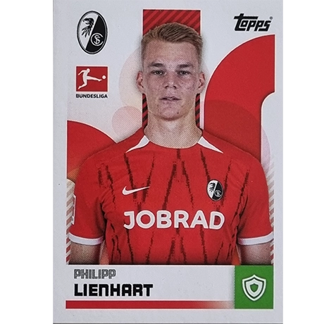 Topps Bundesliga Sticker Saison 2024/2025 / Sticker Nummer 150 Philipp Lienhart