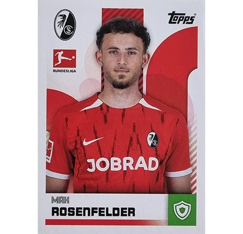 Topps Bundesliga Sticker Saison 2024/2025 / Sticker Nummer 151 Max Rosenfelder