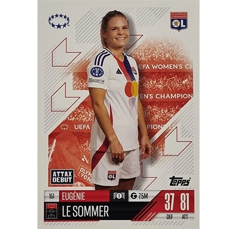 Topps Champions League EXTRA Match Attax 2024-2025 / 151 EUGENIE LE SOMMER