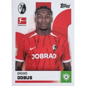 Topps Bundesliga Sticker Saison 2024/2025 / Sticker Nummer 153 Bruno Ogbus