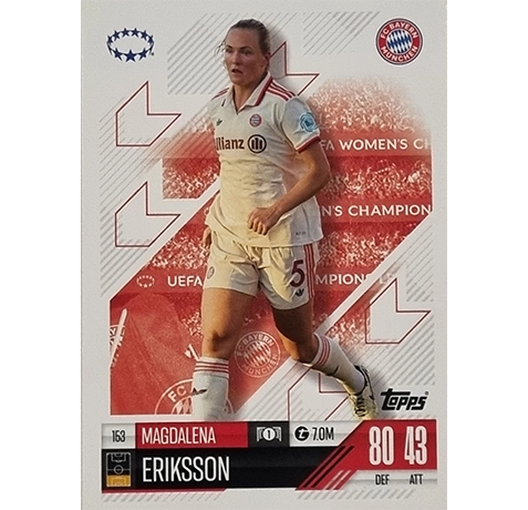 Topps Champions League EXTRA Match Attax 2024-2025 / 153 MAGDALENA ERIKSSON