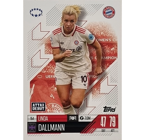 Topps Champions League EXTRA Match Attax 2024-2025 / 154 LINDA DALLMANN