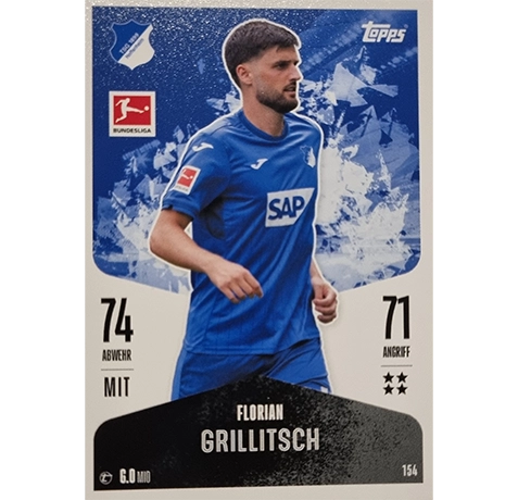 Topps Bundesliga Match Attax 2024/25 / Nr. 154 FLORIAN GRILLITSCH