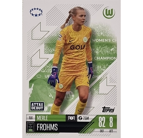 Topps Champions League EXTRA Match Attax 2024-2025 / 156 MERLE FROHMS