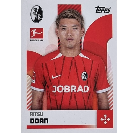 Topps Bundesliga Sticker Saison 2024/2025 / Sticker Nummer 157 Ritsu Doan