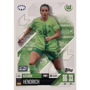 Topps Champions League EXTRA Match Attax 2024-2025 / 157 KATRHIN HENDRICH