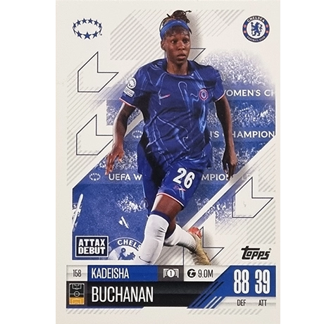 Topps Champions League EXTRA Match Attax 2024-2025 / 158 KADEISHA BUCHANAN