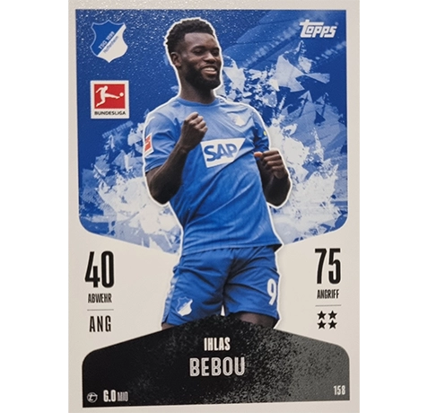 Topps Bundesliga Match Attax 2024/25 / Nr. 158 IHLAS BEBOU