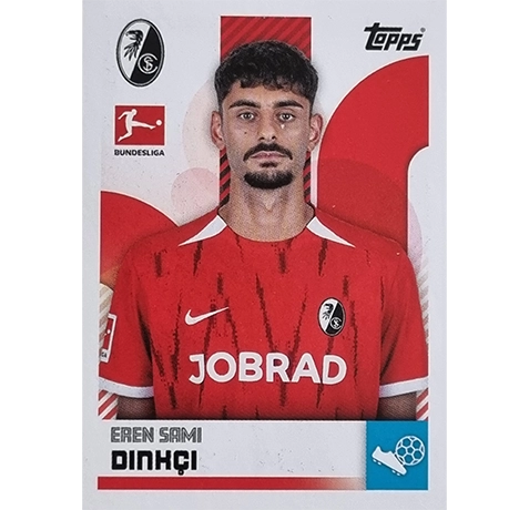 Topps Bundesliga Sticker Saison 2024/2025 / Sticker Nummer 159 Eren Sami Dinkci