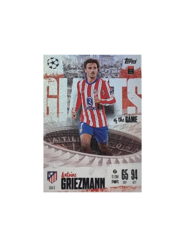 Topps Champions League EXTRA Match Attax 2024-2025 Limited Edition / GIA 3 ANTOINE GRIEZMANN / GIANTS OF THE GAME