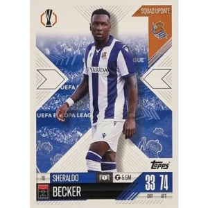 Topps Champions League EXTRA Match Attax 2024-2025 / 016 SHERALDO BECKER