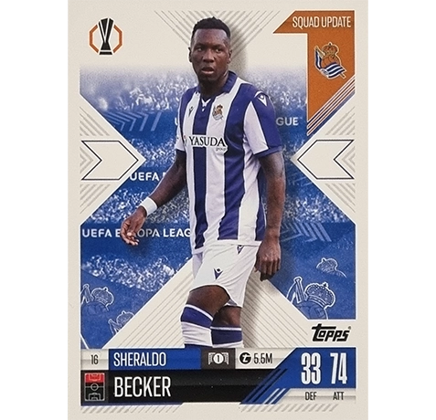 Topps Champions League EXTRA Match Attax 2024-2025 / 016 SHERALDO BECKER