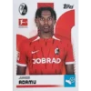 Topps Bundesliga Sticker Saison 2024/2025 / Sticker Nummer 160 Junior Adamu