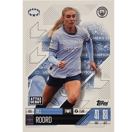 Topps Champions League EXTRA Match Attax 2024-2025 / 166 JILL ROORD