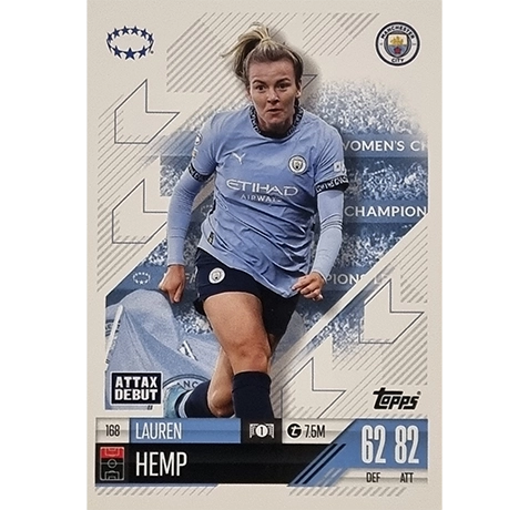 Topps Champions League EXTRA Match Attax 2024-2025 / 168 LAUREN HEMP