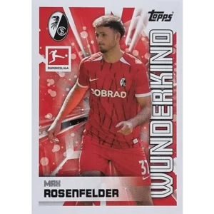 Topps Bundesliga Sticker Saison 2024/2025 / Sticker Nummer 169 Max Rosenfelder / Wunderkind