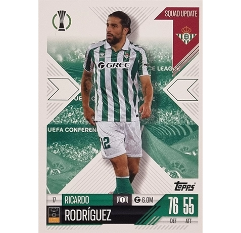 Topps Champions League EXTRA Match Attax 2024-2025 / 017 RICARDO RODRIGUEZ