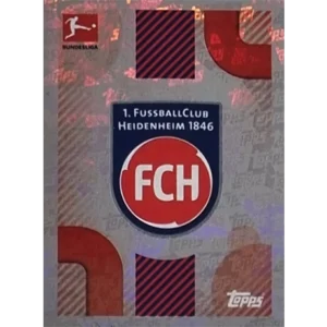 Topps Bundesliga Sticker Saison 2024/2025 / Sticker Nummer 170 FC Heidenheim Logo
