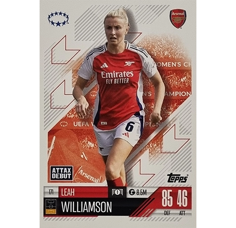 Topps Champions League EXTRA Match Attax 2024-2025 / 171 LEAH WILLIAMSON