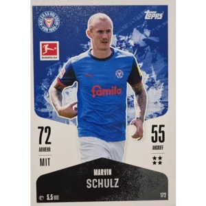 Topps Bundesliga Match Attax 2024/25 / Nr. 172 MARVIN SCHULZ