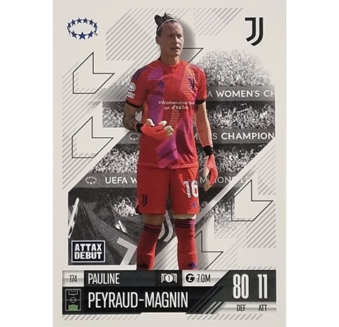 Topps Champions League EXTRA Match Attax 2024-2025 / 174 PAULINE PEYRAUD-MAGNIN