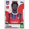 Topps Bundesliga Sticker Saison 2024/2025 / Sticker Nummer 175 Oman Traore