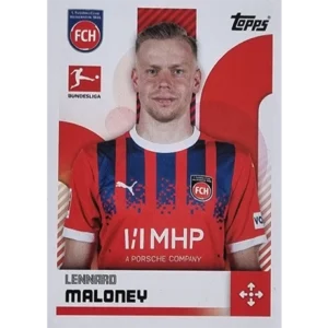 Topps Bundesliga Sticker Saison 2024/2025 / Sticker Nummer 176 Lennard Maloney