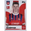 Topps Bundesliga Sticker Saison 2024/2025 / Sticker Nummer 177 Jan Schöppner