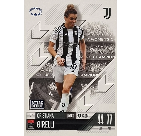 Topps Champions League EXTRA Match Attax 2024-2025 / 177 CRISTIANA GIRELLI