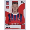 Topps Bundesliga Sticker Saison 2024/2025 / Sticker Nummer 178 Adrian Beck