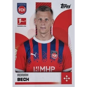 Topps Bundesliga Sticker Saison 2024/2025 / Sticker Nummer 178 Adrian Beck