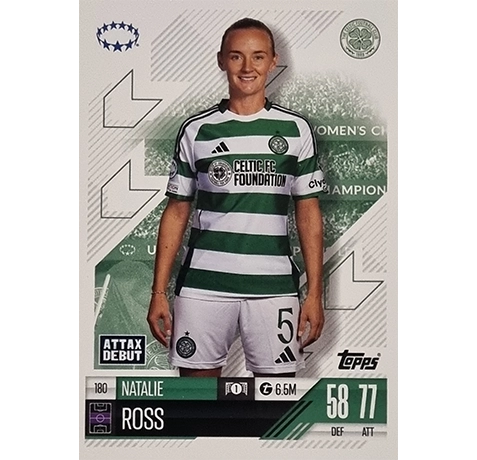 Topps Champions League EXTRA Match Attax 2024-2025 / 180 NATALIE ROSS