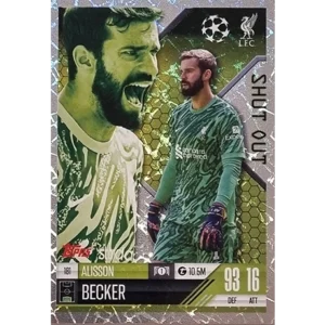 Topps Champions League EXTRA Match Attax 2024-2025 / 181 ALISSON BECKER / SHUT OUT