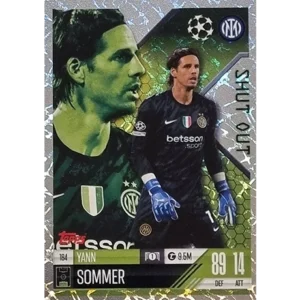 Topps Champions League EXTRA Match Attax 2024-2025 / 184 YANN SOMMER / SHUT OUT