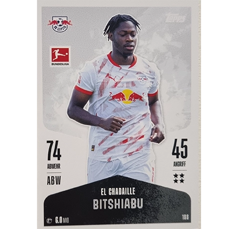 Topps Bundesliga Match Attax 2024/25 / Nr. 188 EL CHADAILLE BITSHIABU