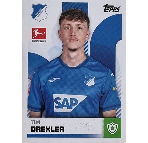 Topps Bundesliga Sticker Saison 2024/2025 / Sticker Nummer 195 Tim Drexler