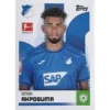 Topps Bundesliga Sticker Saison 2024/2025 / Sticker Nummer 196 Kevin Akpoguma