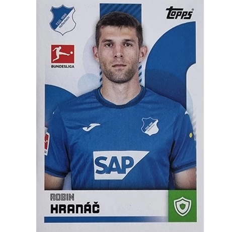 Topps Bundesliga Sticker Saison 2024/2025 / Sticker Nummer 198 Robin Hranac