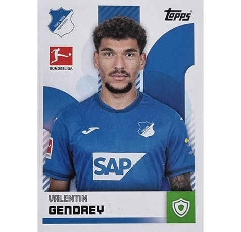 Topps Bundesliga Sticker Saison 2024/2025 / Sticker Nummer 199 Valentin Gendrey