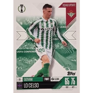 Topps Champions League EXTRA Match Attax 2024-2025 / 020 GIOVANI LO CELSO