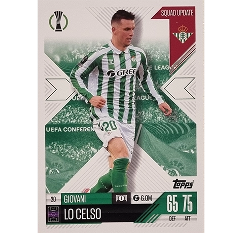 Topps Champions League EXTRA Match Attax 2024-2025 / 020 GIOVANI LO CELSO