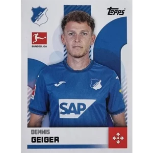 Topps Bundesliga Sticker Saison 2024/2025 / Sticker Nummer 202 Dennis Geiger