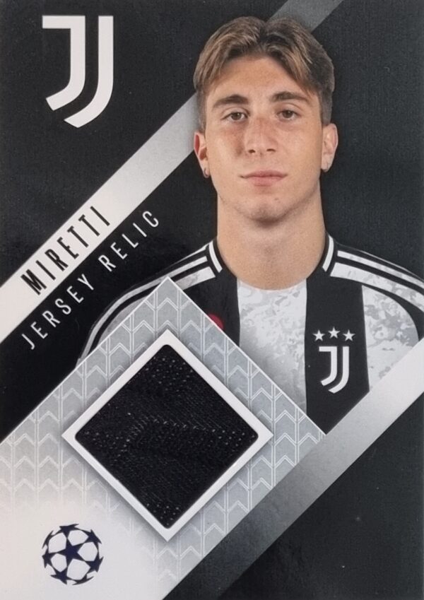 Topps Champions League Match Attax 2024/2025 / JERSEY RELIC / JR-FM / FABIO MIRETTI