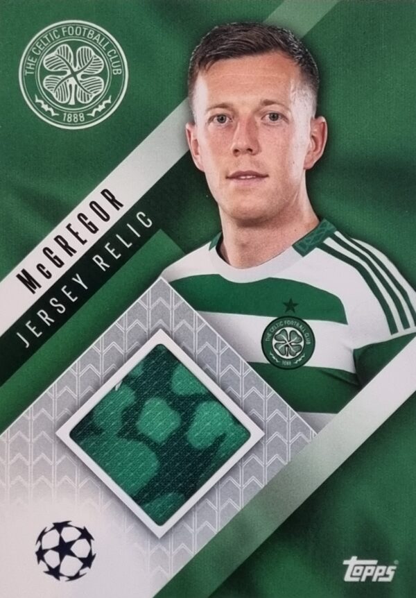 Topps Champions League Match Attax 2024/2025 / JERSEY RELIC / JR-CMG / CALLUM McGREGOR