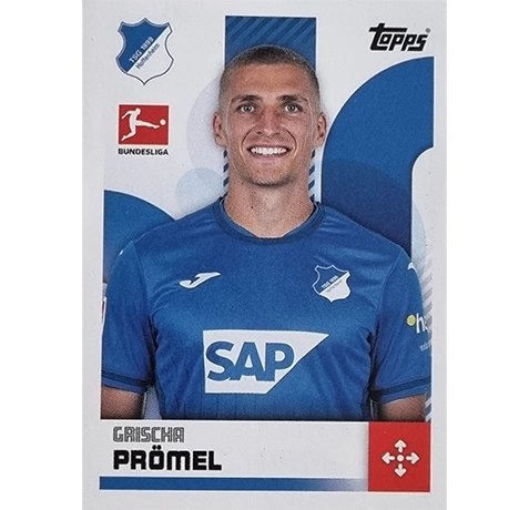 Topps Bundesliga Sticker Saison 2024/2025 / Sticker Nummer 203 Grischa Prömel