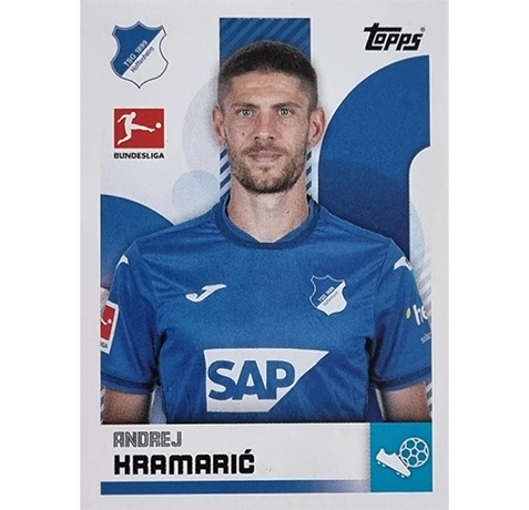 Topps Bundesliga Sticker Saison 2024/2025 / Sticker Nummer 206 Andrej Kramaric