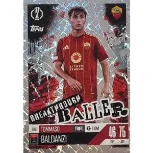 Topps Champions League EXTRA Match Attax 2024-2025 / 206 TOMMASO BALDANZI / BREAKTHROUGH BALLER