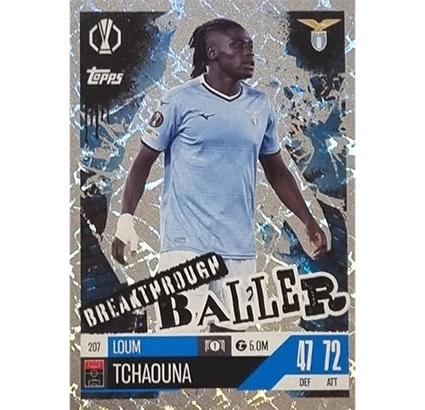 Topps Champions League EXTRA Match Attax 2024-2025 / 207 LOUM TCHAOUNA / BREAKTHROUGH BALLER